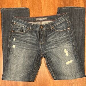 Level 99 distressed jeans